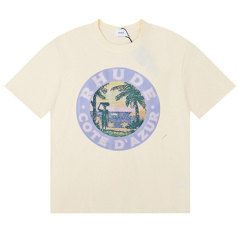 RHUDE Off-white Lago T-Shirts