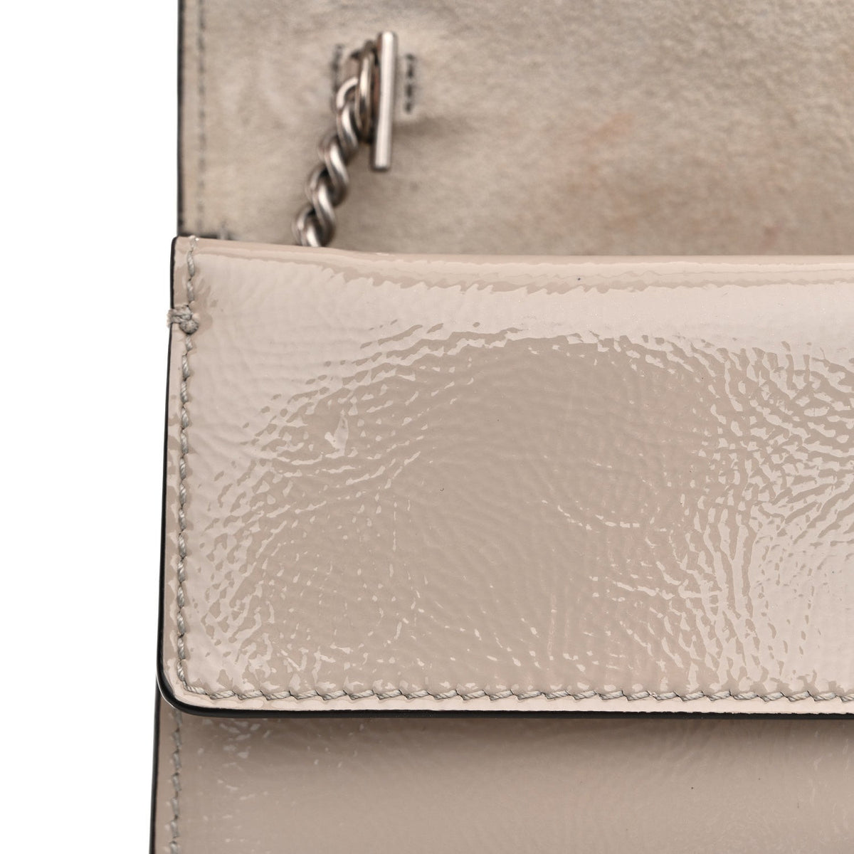Crinkled Patent Mini Dionysus Shoulder Bag Sphinx