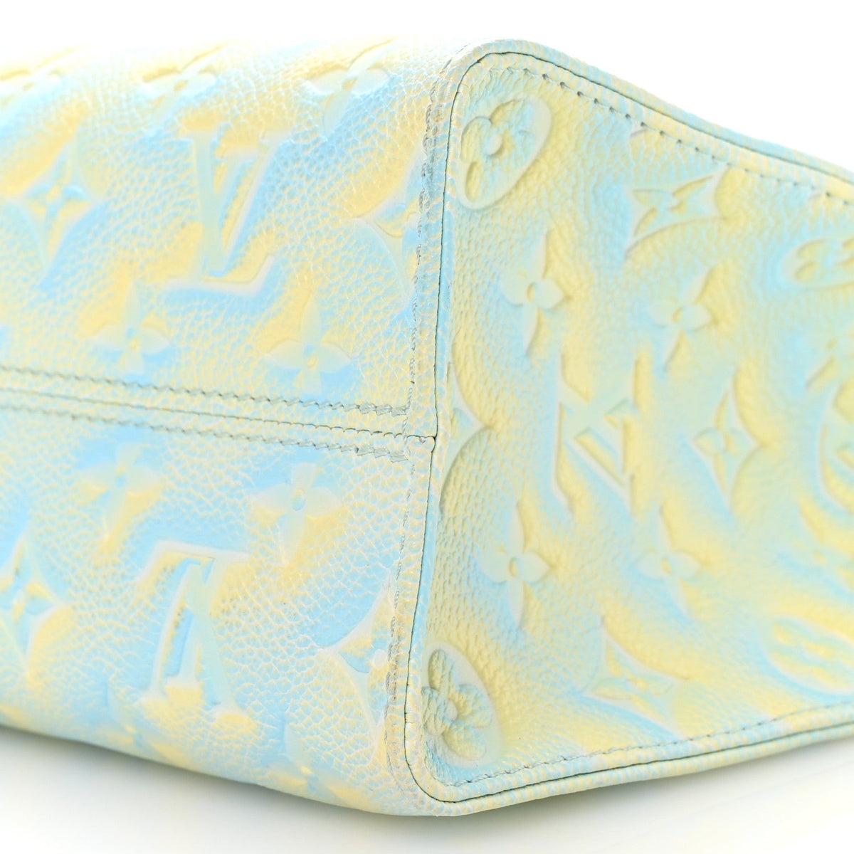Empreinte Monogram Summer Stardust Onthego PM Water Green