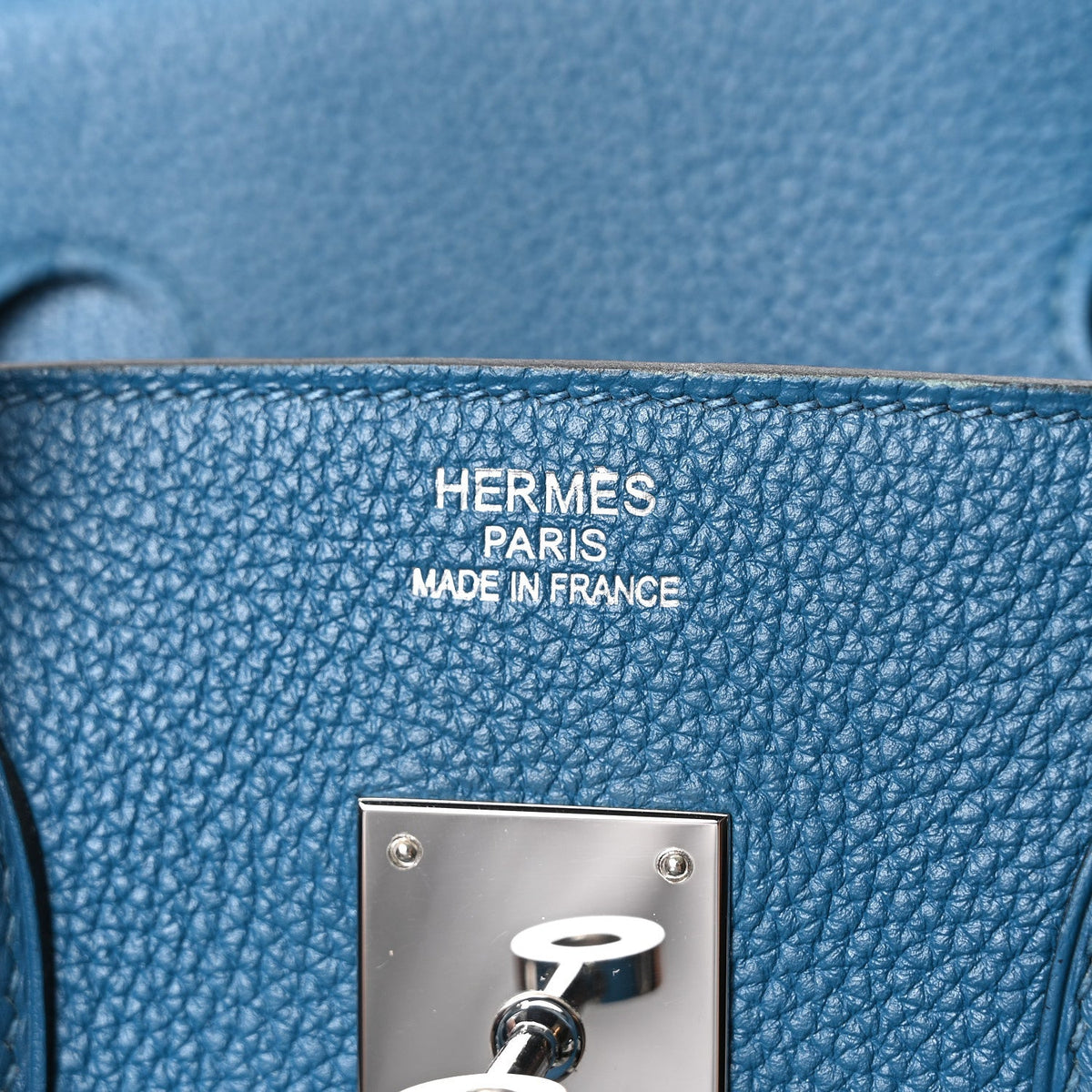 Togo Birkin 35 Bleu Izmir