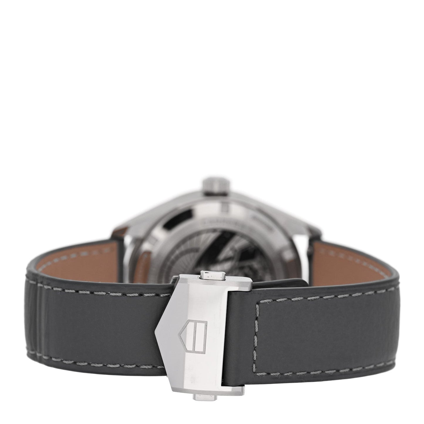 Stainless Steel Calfskin 39mm Carrera Astronomer Automatic Watch Silver WBX2112