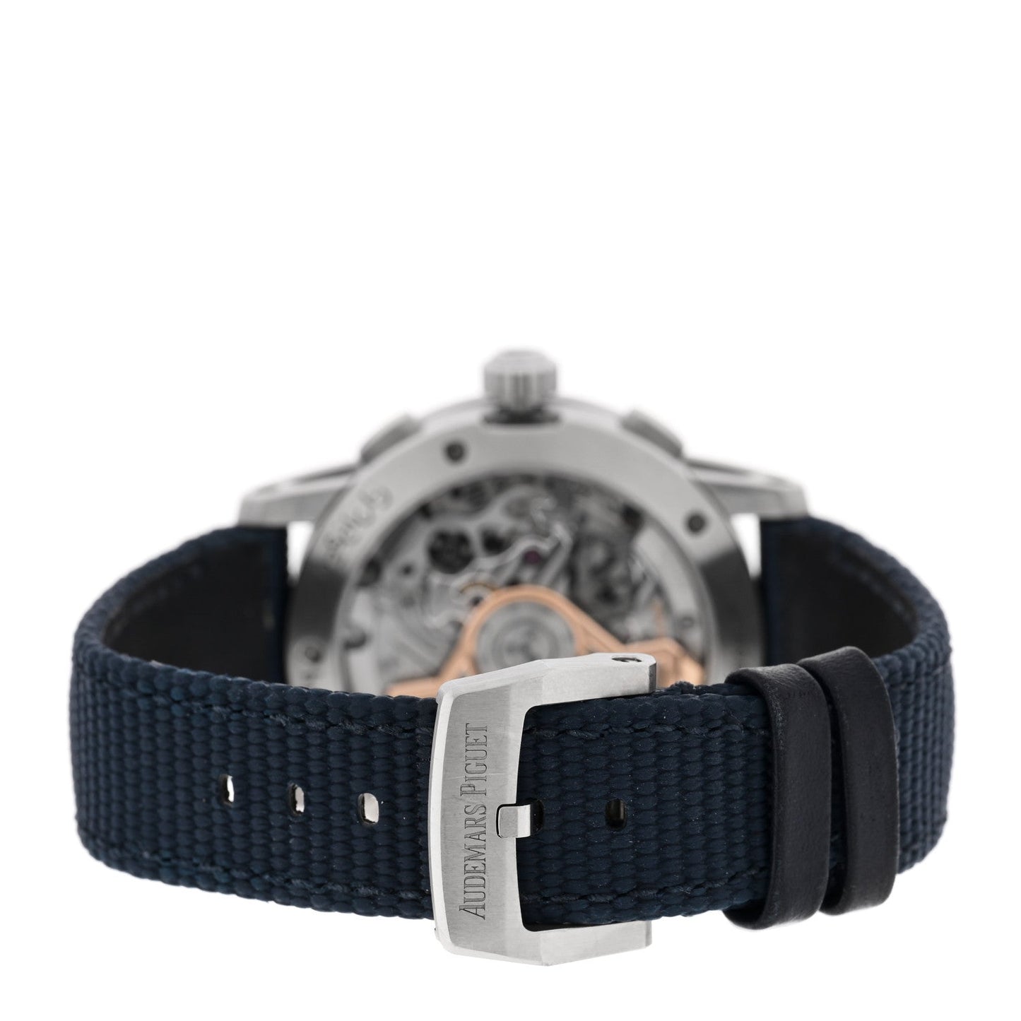 Stainless Steel Fabric 41mm Code 11.59 Automatic Watch Blue 26393ST.OO.A348KB.01