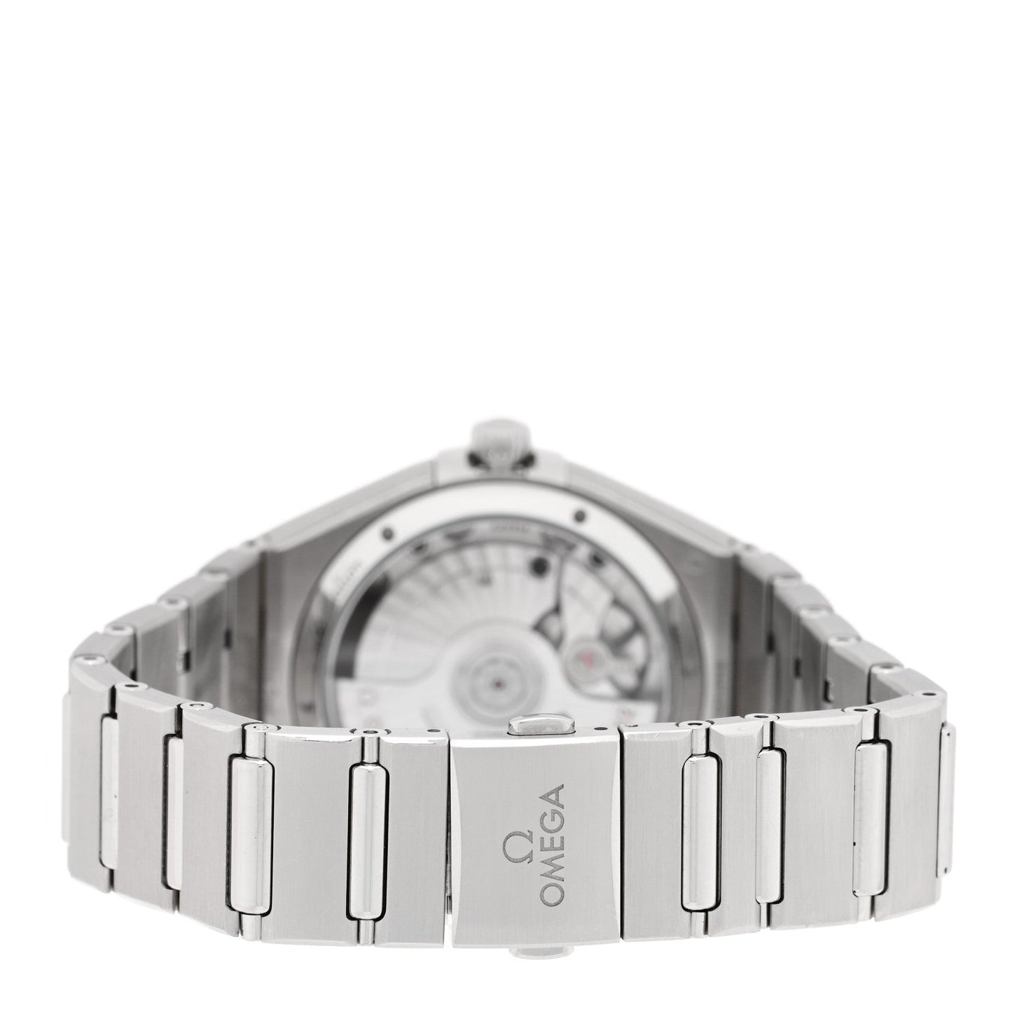 Stainless Steel Diamond 34mm Constellation Co-axial Master Chronometer Automatic Watch Blue 131.10.34.20.53.001