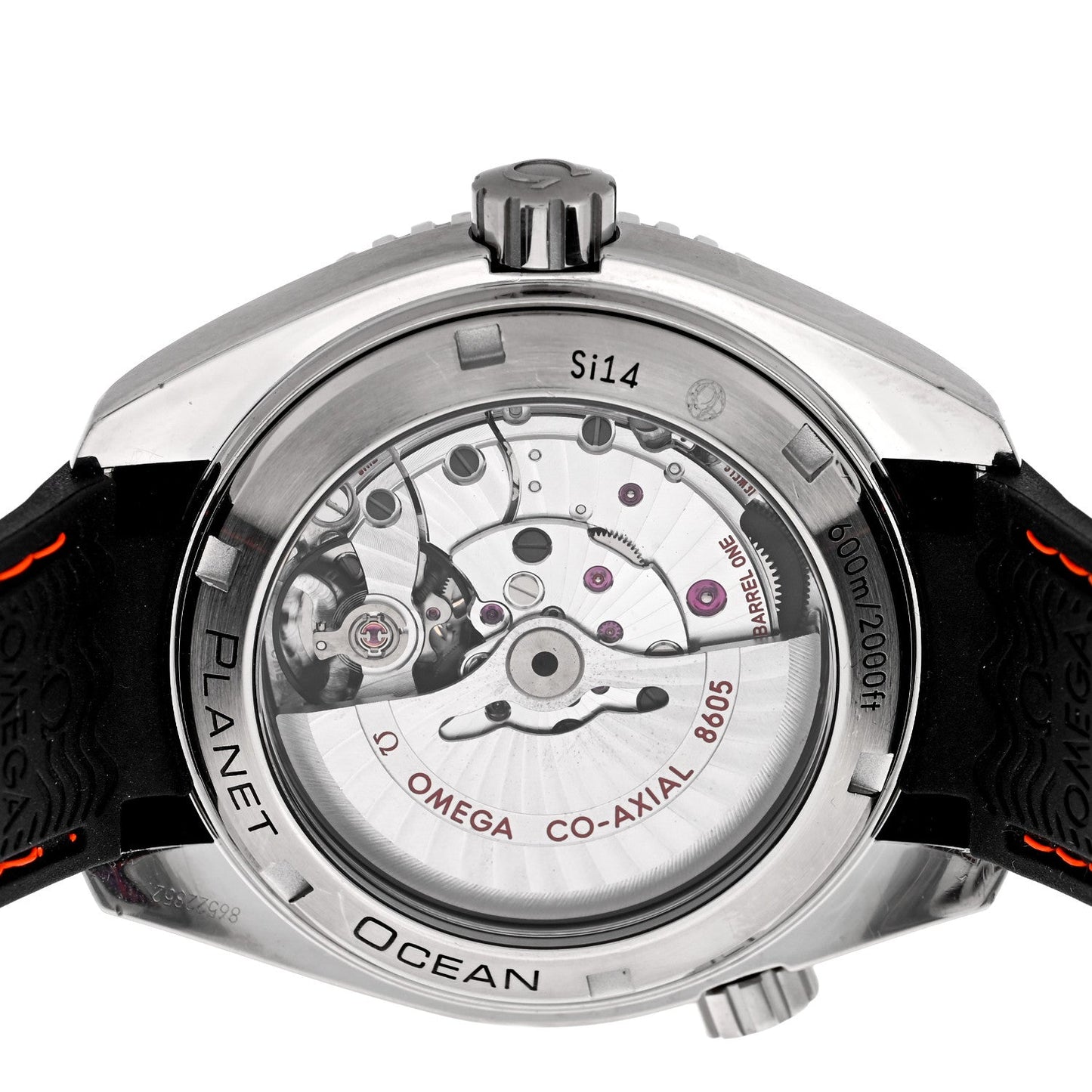 Stainless Steel Calfskin 43mm Seamaster Planet Ocean GMT Co-Axial Chronometer Automatic Watch Black 232.32.44.22.01.002