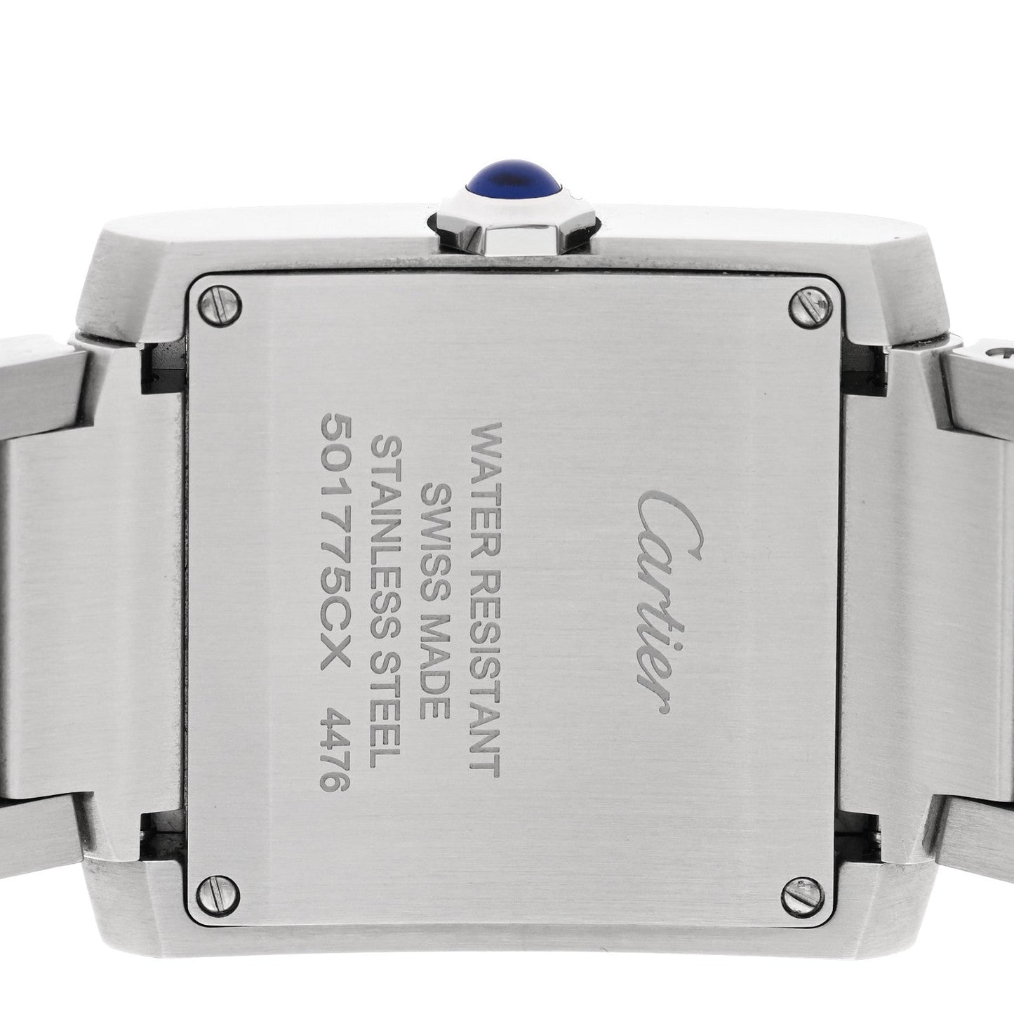 Stainless Steel 27mm Tank Francaise Quartz Watch