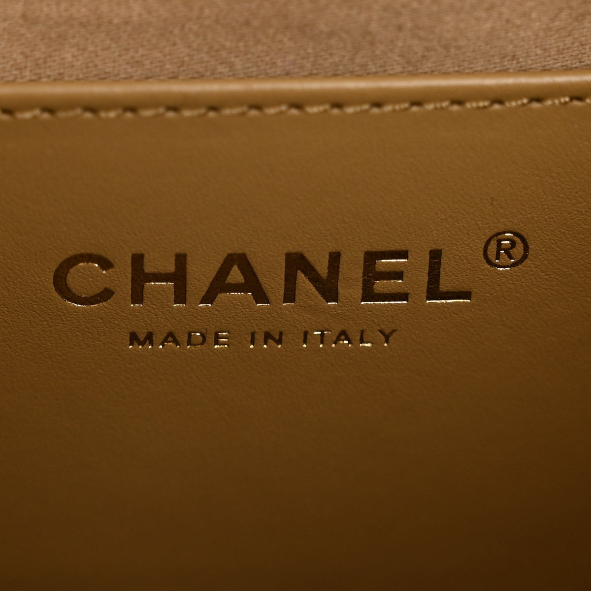 Caviar Quilted Medium Chanel 25 Handbag Dark Beige