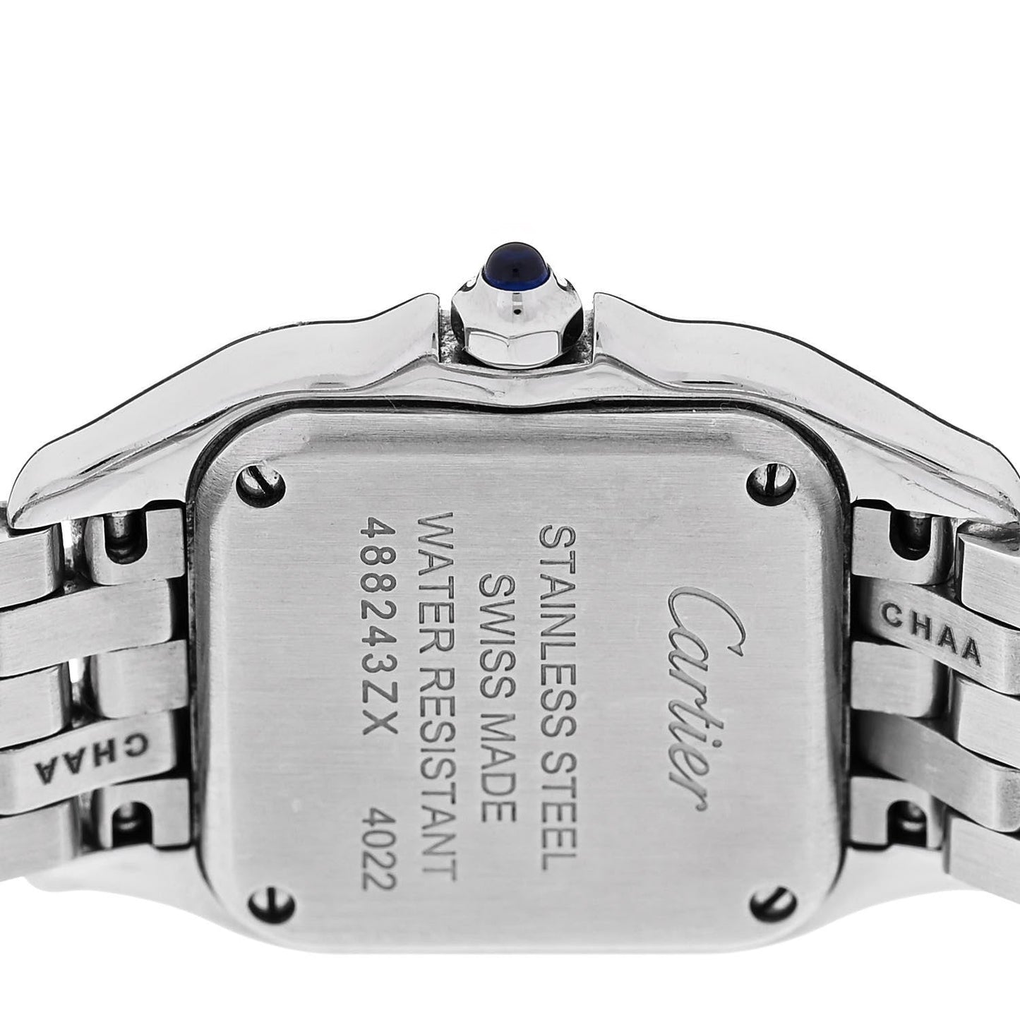 Stainless Steel 22mm Panthere Quartz Watch