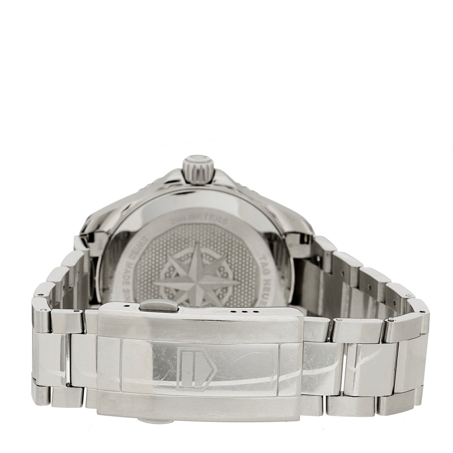 Stainless Steel 40mm Aquaracer Professional 200 Quartz Watch Black WBP1110