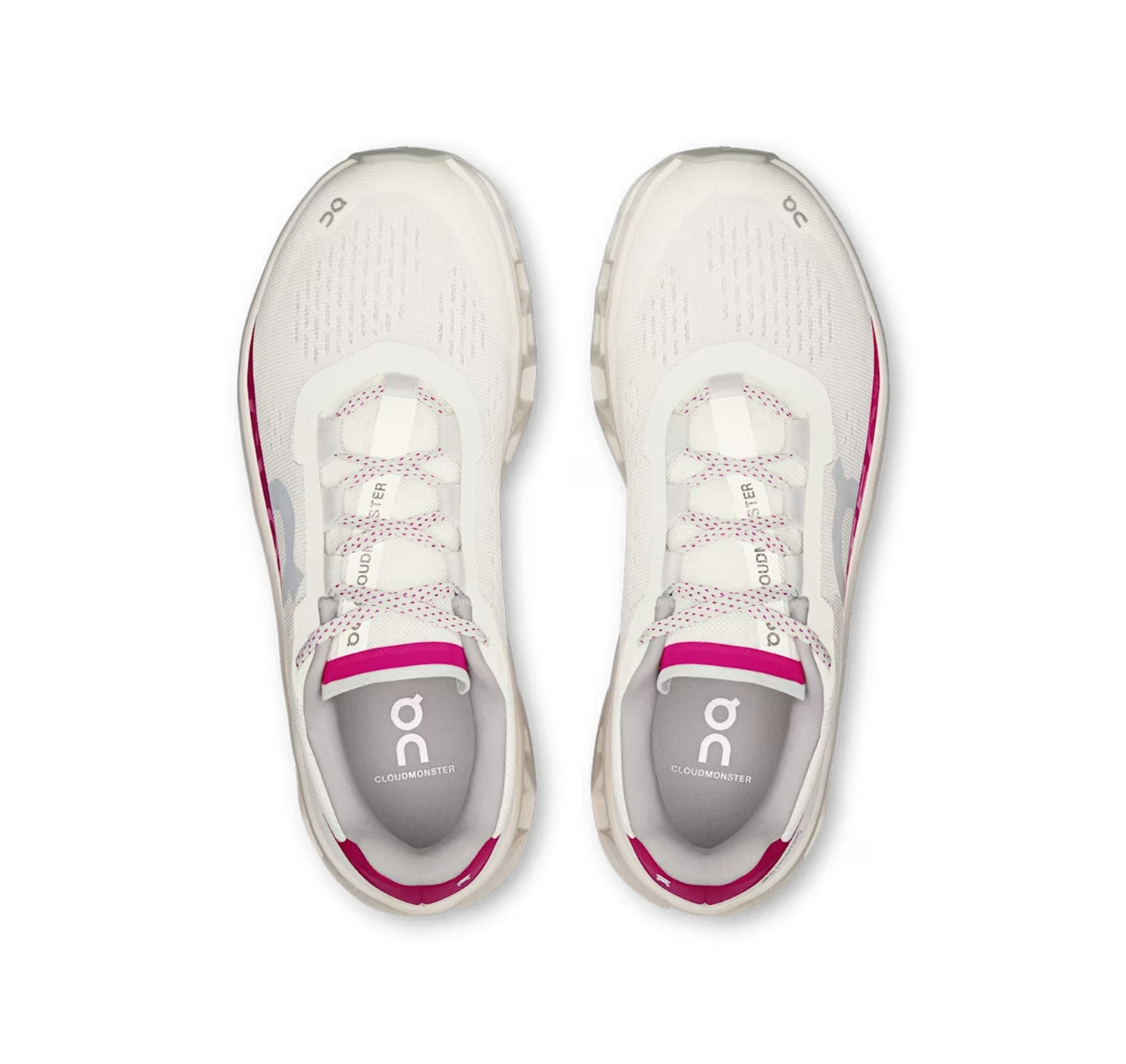 ON Women's Cloudmonster Ivory/Grenadine